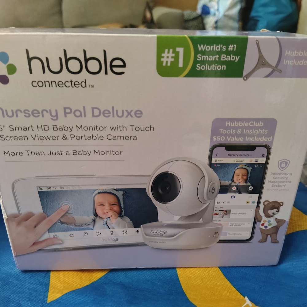 Hubble Connected Nursery Pal Deluxe Baby Monitor